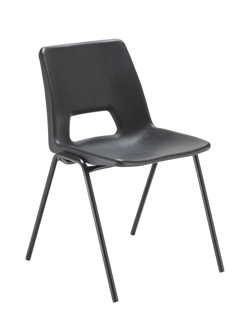 Economy Polypropylene Chair in black