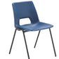 Economy Polypropylene Chair in blue