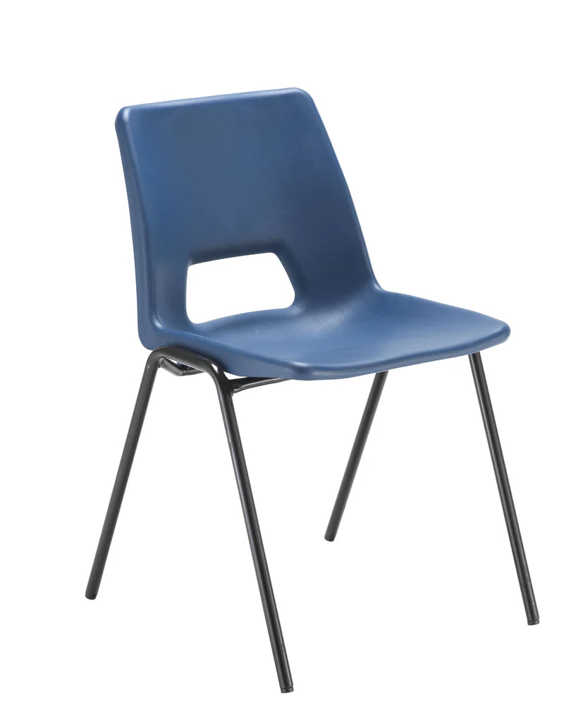 Economy Polypropylene Chair in blue