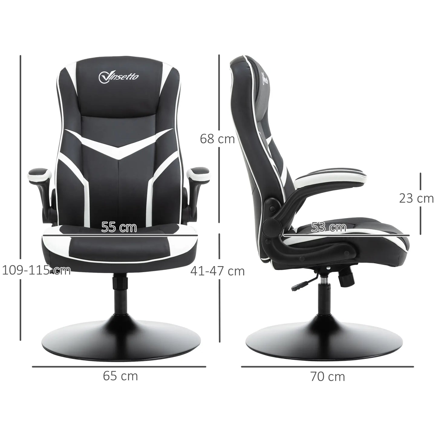 Gaming Chair Ergonomic Computer Chair, Black