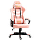 Gaming Chair, Computer Desk Chair with Lumbar and Headrest, Pink