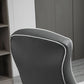 Gaming Chair Ergonomic Computer Chair with Adjustable Height, Grey back view