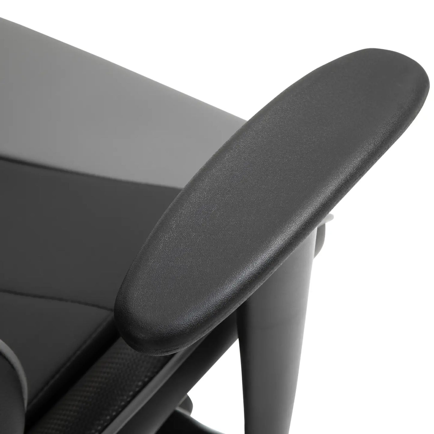 Gaming Chair, Racing Chair, Head Pillow and Lumbar Support, Black - armrest