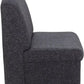 Glacier Soft Seating Module (FSC) in charcoal