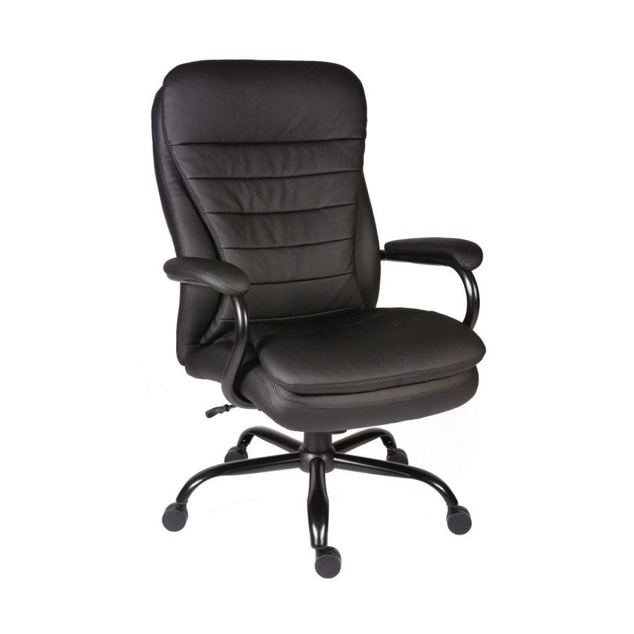 Goliath Heavy Duty Executive Office Chair in black.