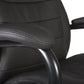 Goliath Heavy Duty Executive Office Chair armrest detail. 