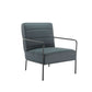 Jade Reception Chair in grey