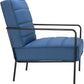 Jade Reception Chair in blue