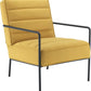 Jade Reception Chair in mustard