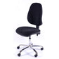 Juno Chrome High Back Fabric Office Chair | Chilli Seating