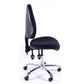 Juno Chrome High Back Fabric Office Chair | Chilli Seating