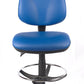 High Back Vinyl Draughtsman Chair | Chilli Seating