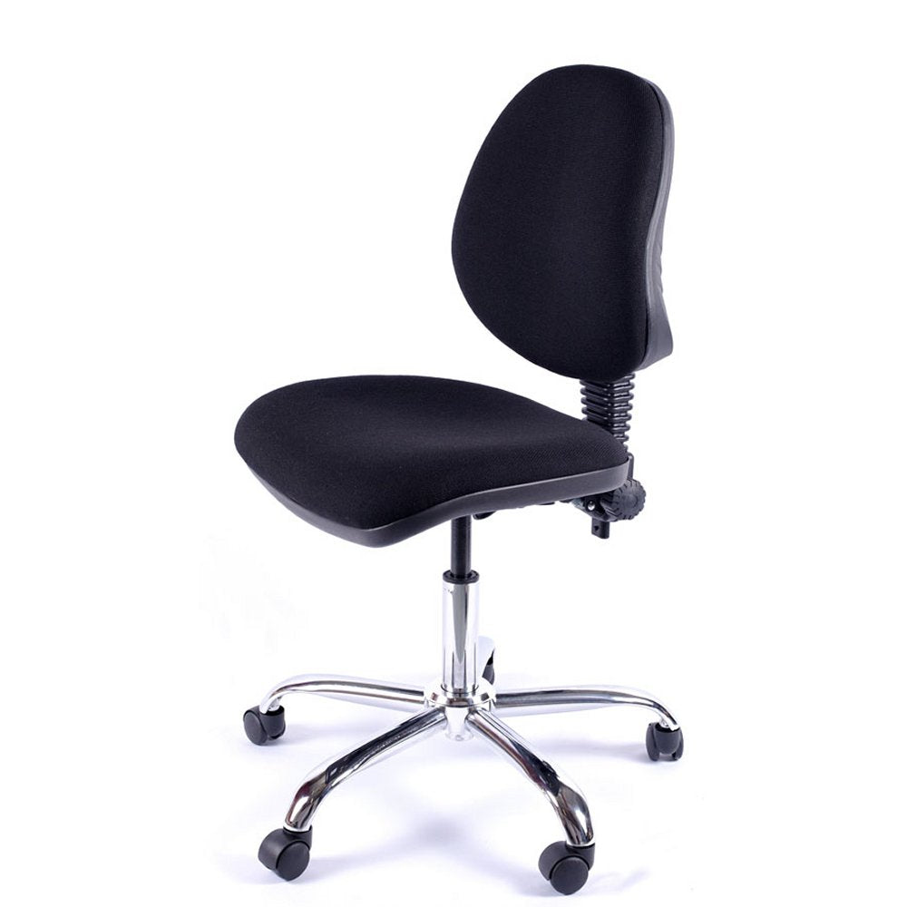 Juno Medium Back Chrome Office Chair | Chilli Seating