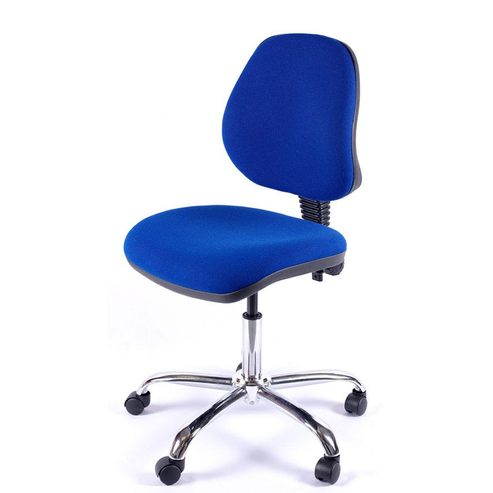 Juno Medium Back Chrome Office Chair | Chilli Seating