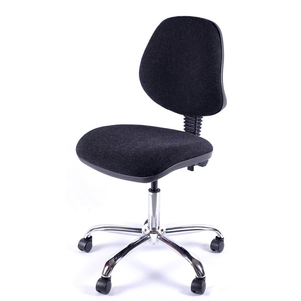 Juno Medium Back Chrome Office Chair | Chilli Seating