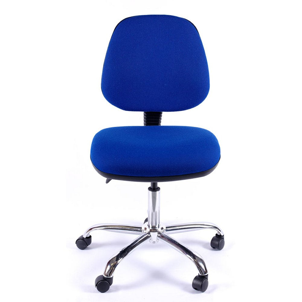 Juno Medium Back Chrome Office Chair | Chilli Seating