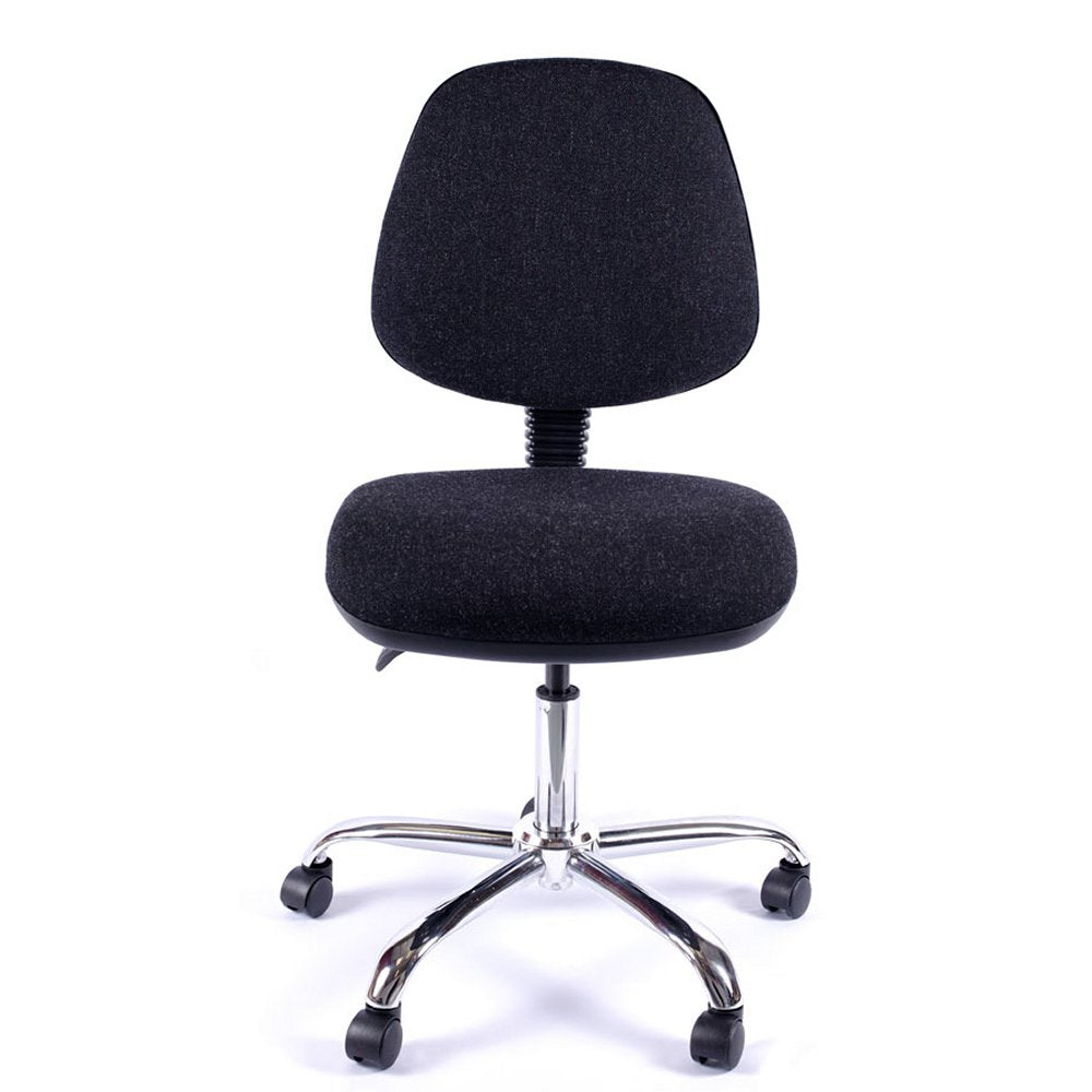 Juno Medium Back Chrome Office Chair | Chilli Seating