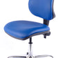 Chrome Juno Medium Back Vinyl Lab Chair | Chilli Seating