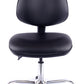 Chrome Juno Medium Back Vinyl Lab Chair | Chilli Seating