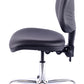 Chrome Juno Medium Back Vinyl Lab Chair | Chilli Seating