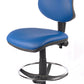 Medium Back Vinyl Draughtsman Chair | Chilli Seating