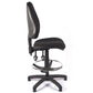 High Back Fabric Draughtsman Chair side view.