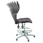 Polyurethane Chrome Draughtsman Chair | Chilli Seating