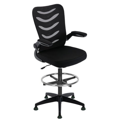 Lab Space - Merlin Draughtsman Chair against a white background. 