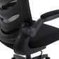 Lab Space - Merlin Draughtsman Chair in black. 