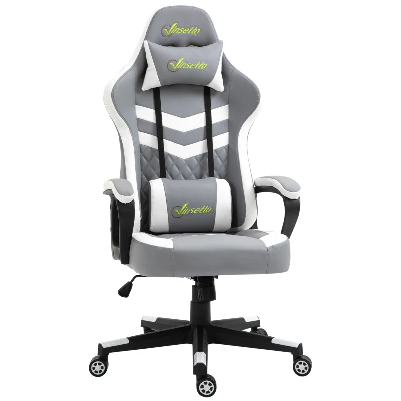 Luna Racing Gaming Chair in grey