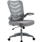 Merlin Mesh Back Chair in grey