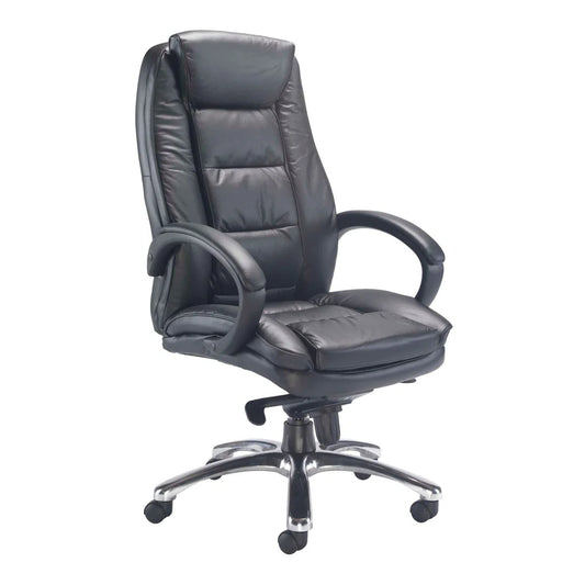 Montana Executive Leather Chair in black