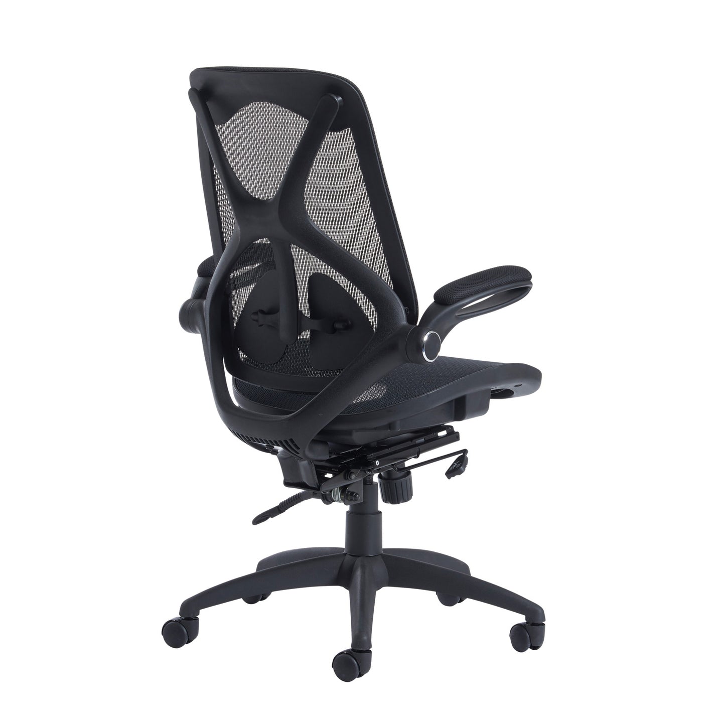 Napier High Mesh Back Operator Chair back view