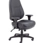 Panther Executive Leather Office Chair in black 