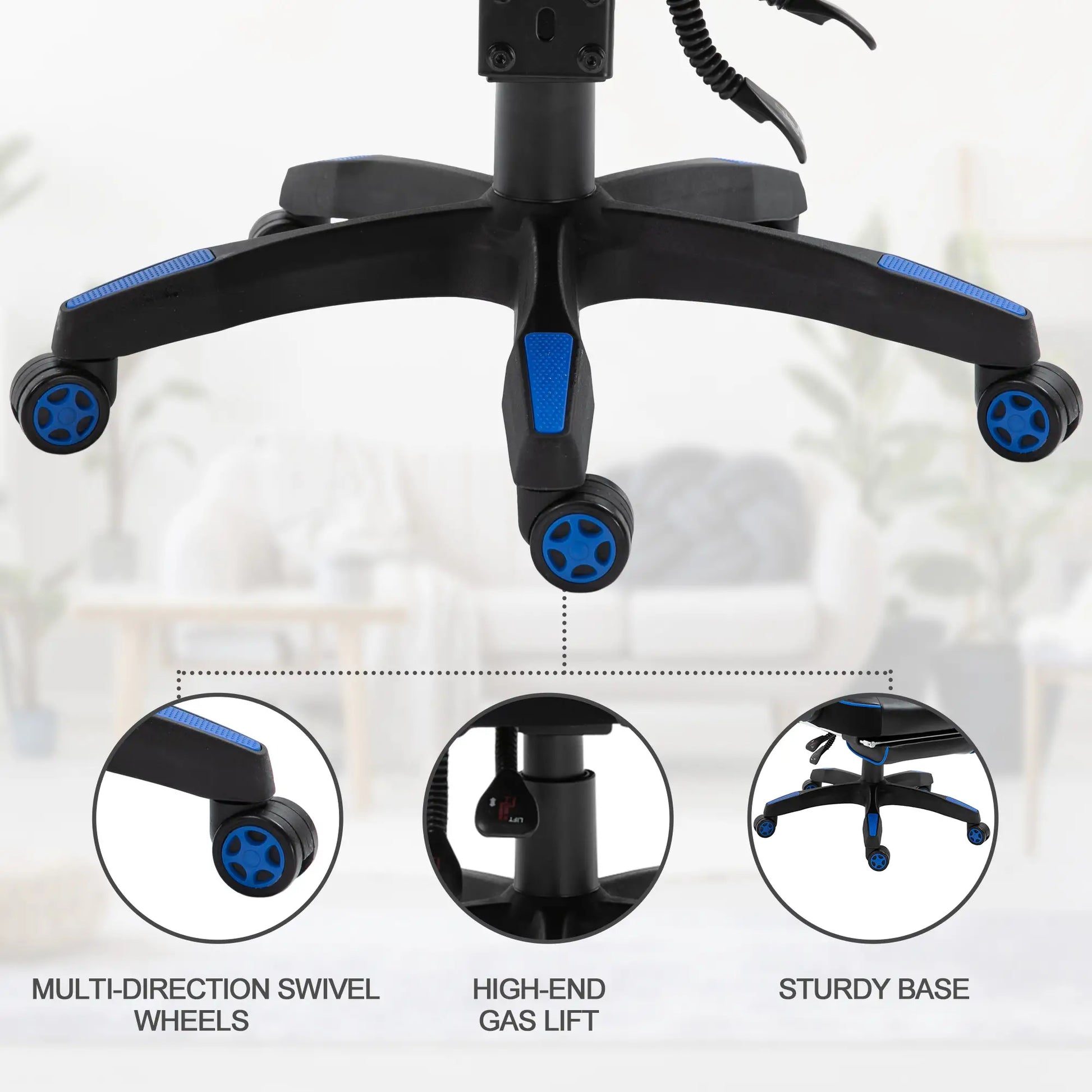 Phantom Gaming Chair castors