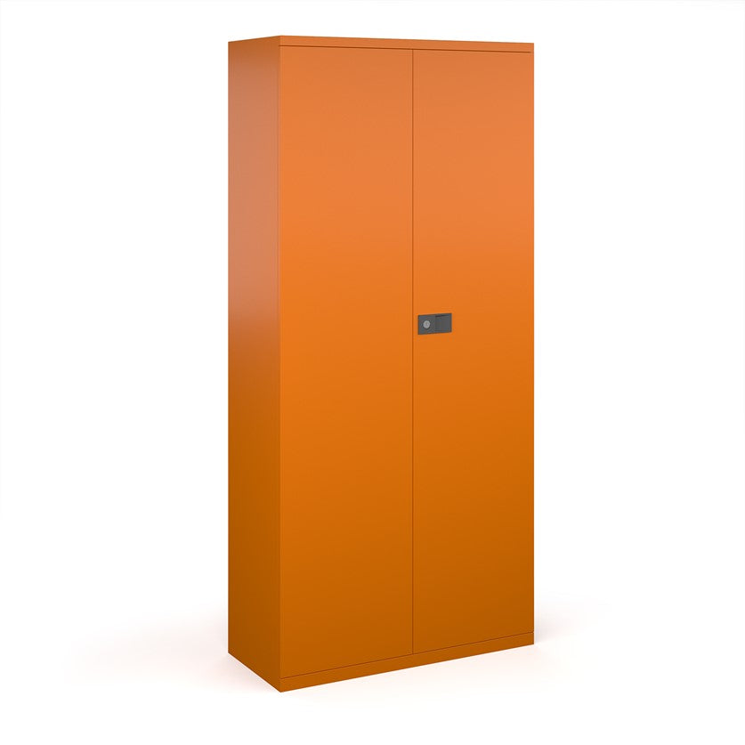 Steel Cupboards in orange