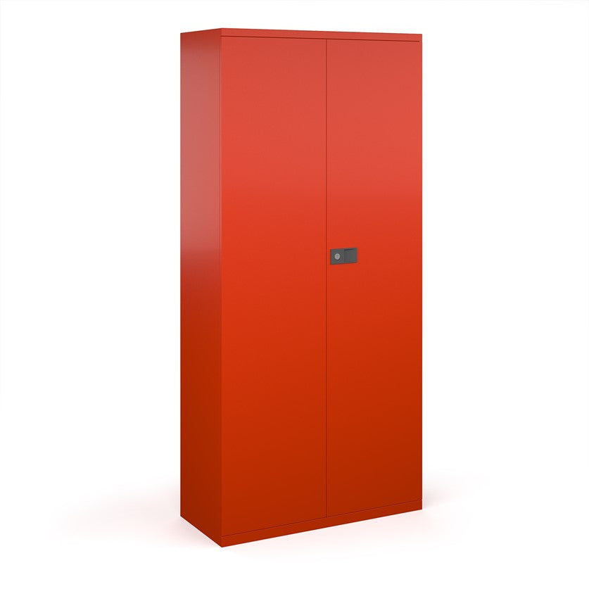 Steel Cupboards in red