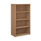 Wooden Bookcase in beech finish.