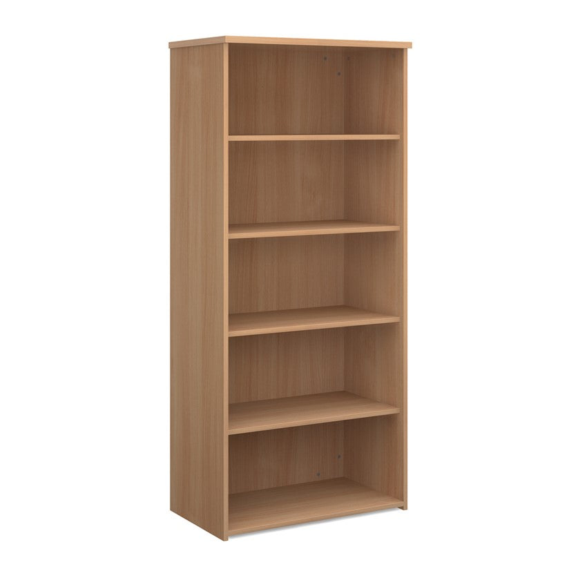 Wooden Bookcase in beech finish.