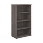 Wooden Bookcase in grey finish.