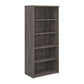 Wooden Bookcase in grey finish.