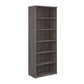 Wooden Bookcase in grey finish. 