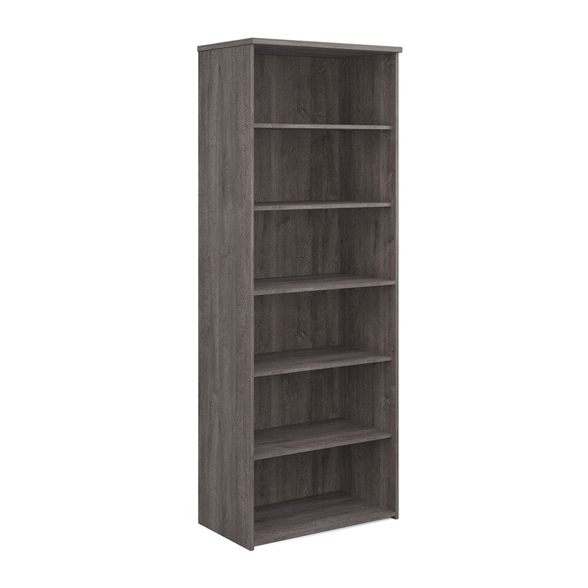 Wooden Bookcase in grey finish. 
