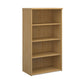 Wooden Bookcase in oak finish.
