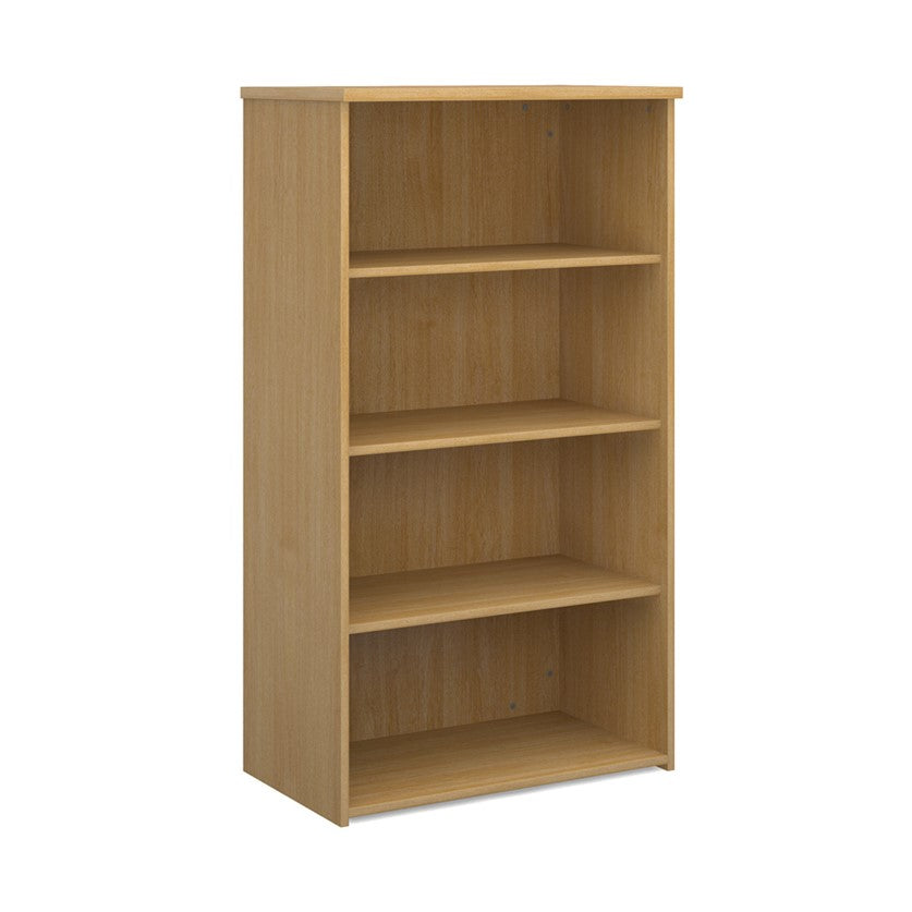 Wooden Bookcase in oak finish.