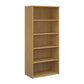 Wooden Bookcase in oak finish.