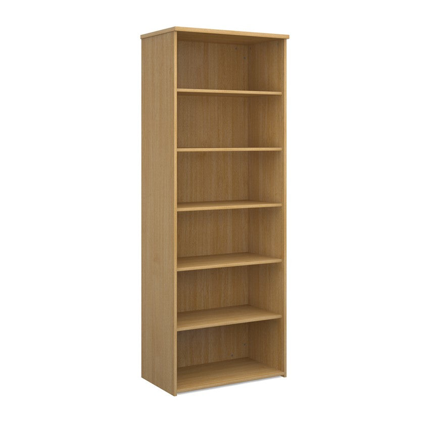 Wooden Bookcase in oak finish. 