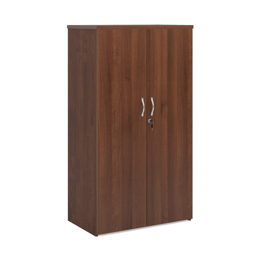 Wooden Cupboard in a walnut finish.