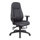 Zeus High Back 24hr Task Chair front view