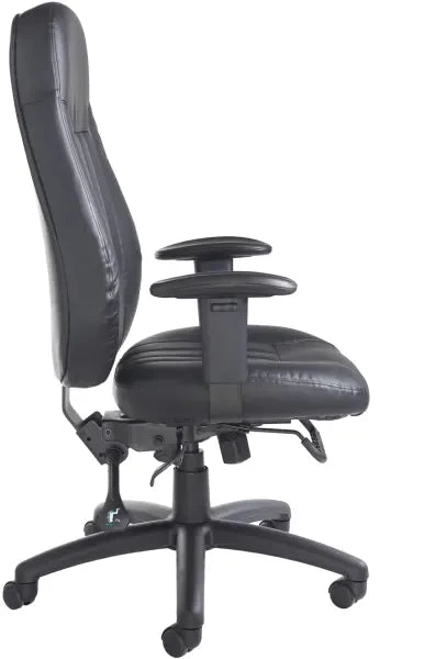 Zeus High Back 24hr Task Chair side view